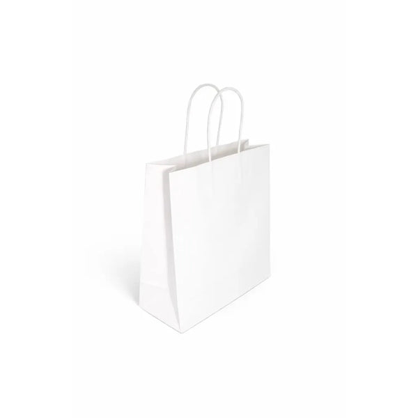 White Medium Kraft Paper Bag – 450W × 350H × 120mm