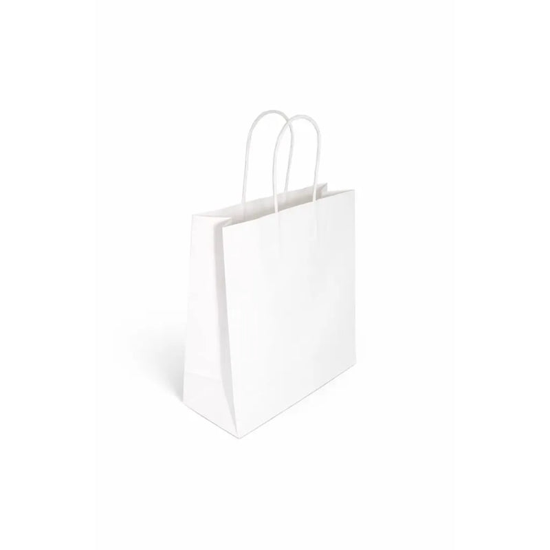 White Medium Kraft Paper Bag – 450W × 350H × 120mm