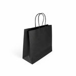 Kraft Paper Bag Extra Small – 350W × 260H × 110mm – Black