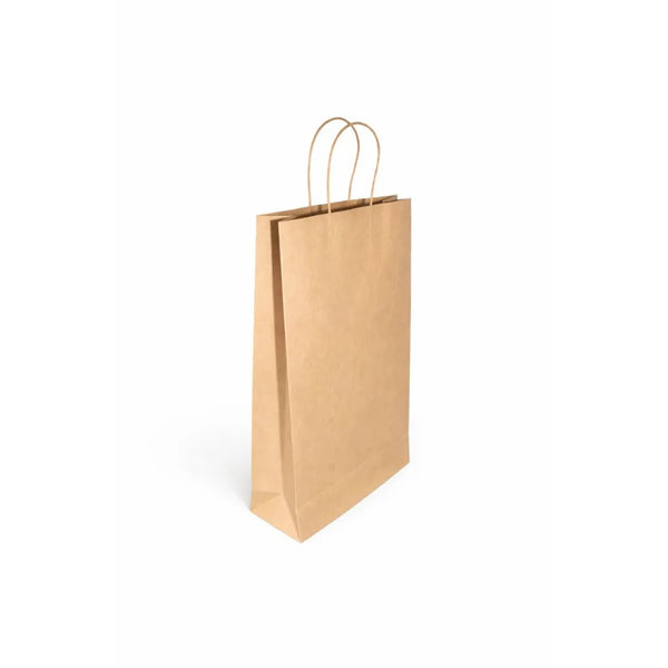 Brown Medium Kraft Paper Bag – 340W × 480H × 90mm