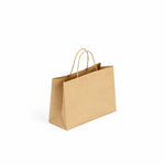 Kraft Paper Bag Extra Small – 250W × 180H × 100mm – Brown