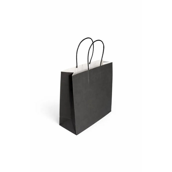 Black Large Kraft Paper Bag – 450W × 350H × 120mm