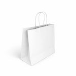Kraft Paper Bag Extra Small – 350W × 260H × 110mm – White