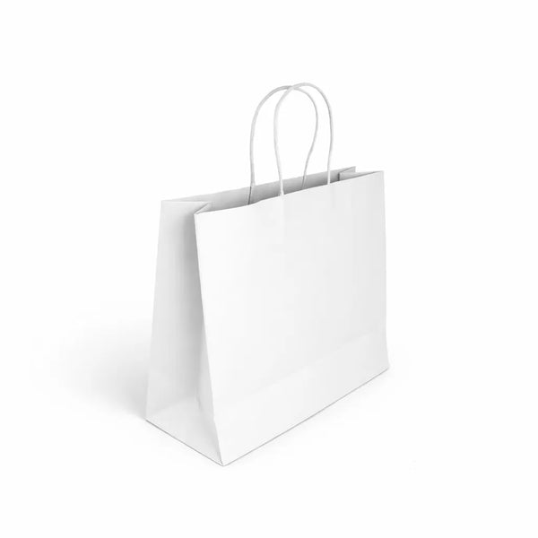 White Extra Small Kraft Paper Bag – 350W × 260H × 110mm