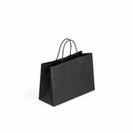 Kraft Paper Bag Extra Small – 250W × 180H × 100mm – Black