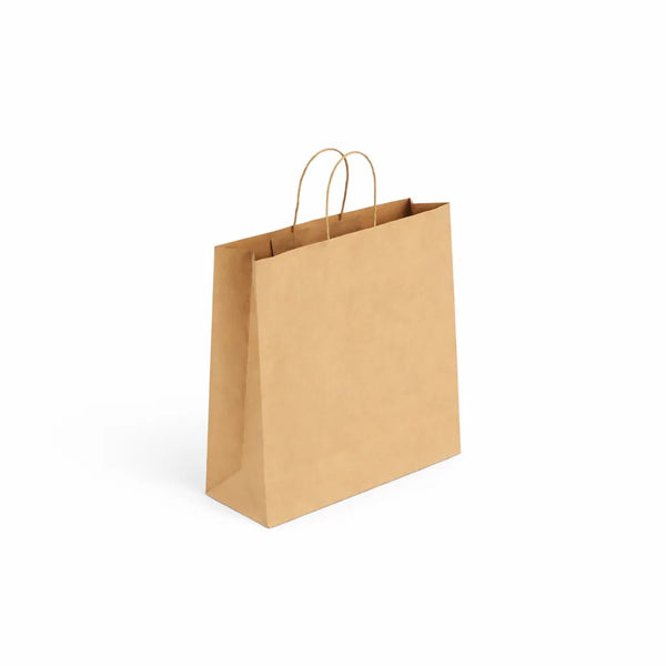 Brown Medium Kraft Paper Bag – 450W × 500H × 125mm